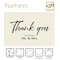 Better Office Products Wedding Thank You Cards W/Envelopes, 4in. x 6in. Blank Cards, 120PK 64642 - alternate 3